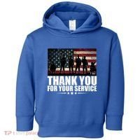 Thank You For Your Service Veteran Day Gift Toddler Hoodie thumb 0