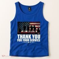 Thank You For Your Service Veteran Day Gift Tank Top thumb 2