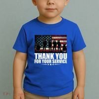 Thank You For Your Service Veteran Day Gift Toddler T-Shirt thumb 2