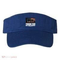 Thank You For Your Service Veteran Day Gift Visor thumb 0