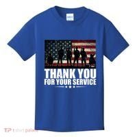 Thank You For Your Service Veteran Day Gift Kids T-Shirt thumb 0