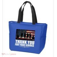 Thank You For Your Service Veteran Day Gift Tote Bag thumb 3