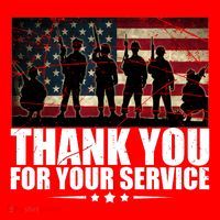 Thank You For Your Service Veteran Day Gift Santa Hat thumb 1