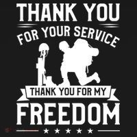 Thank You For Your Service Thank You For My Freedom Gift Women's Hoodie thumb 2