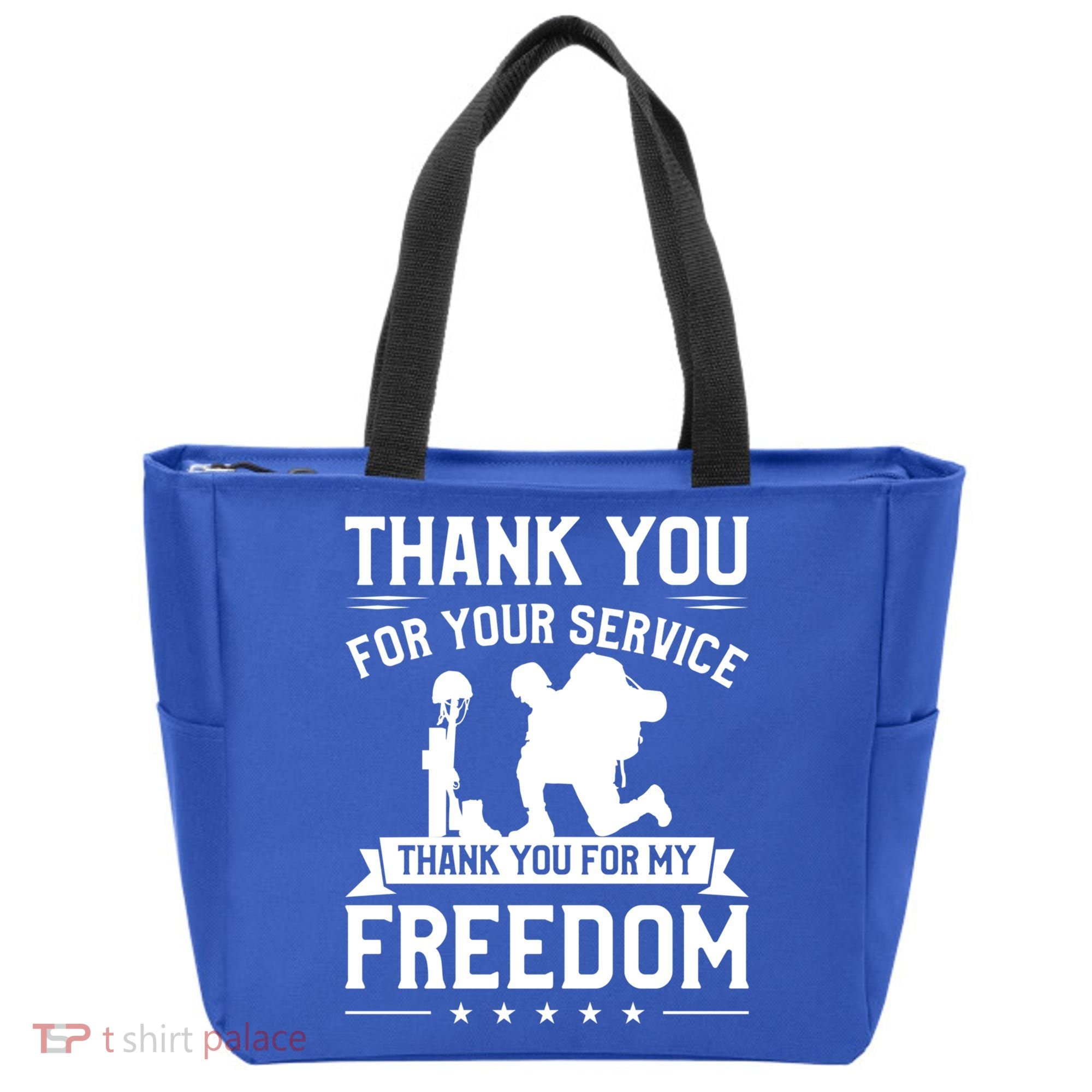 Thank You For Your Service Thank You For My Freedom Gift Tote Bag