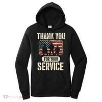 Thank You For Your Service Shirt, Patriotic Veterans Day Women's Hoodie thumb 0
