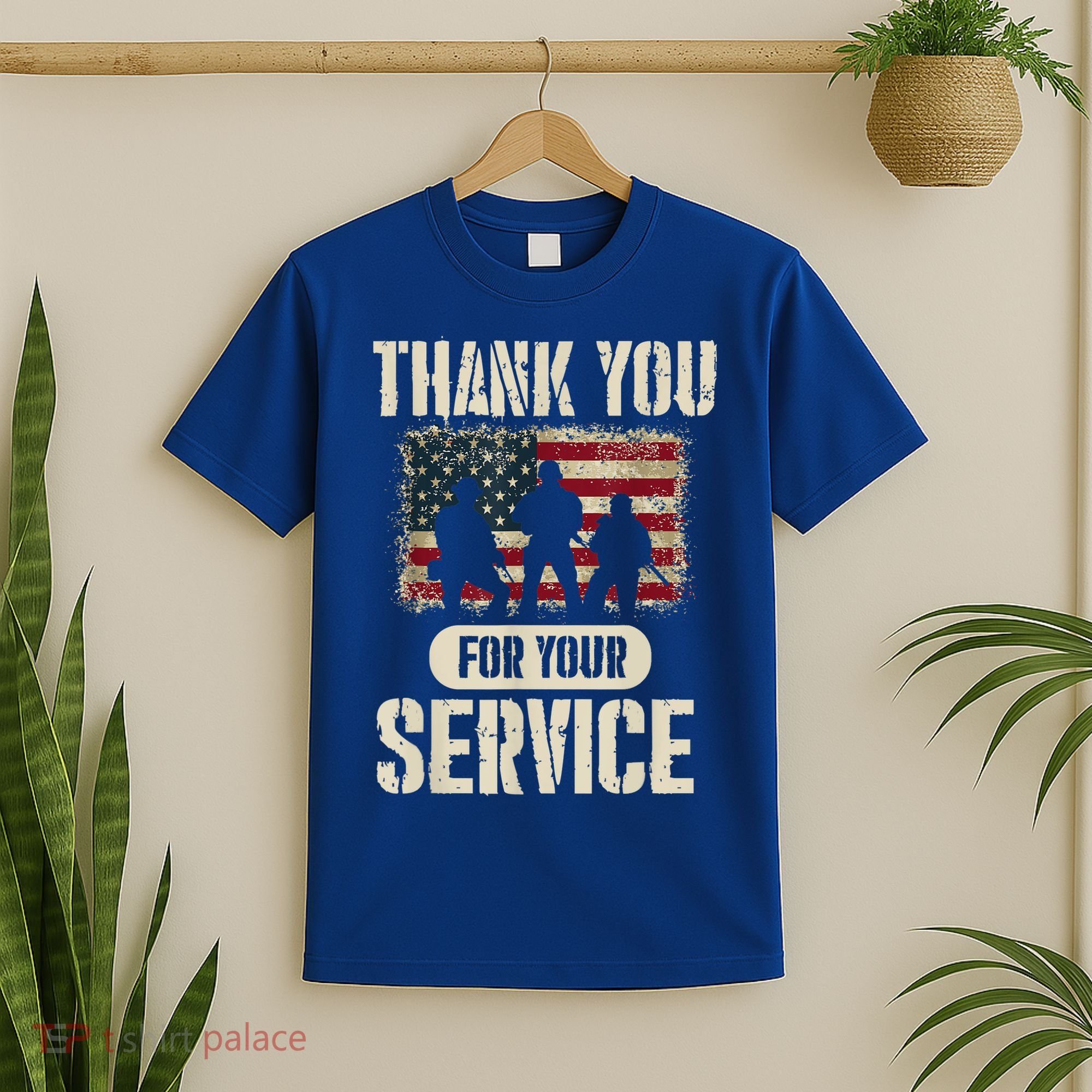 Thank You For Your Service Shirt, Patriotic Veterans Day T-Shirt