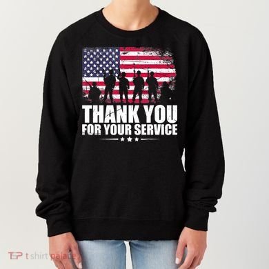 Thank You For Your Service Veteran Day Gift Women's Sweatshirt