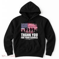 Thank You For Your Service Veteran Day Gift Hoodie thumb 0