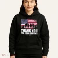 Thank You For Your Service Veteran Day Gift Hoodie thumb 5