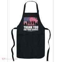 Thank You For Your Service Veteran Day Gift Apron thumb 0