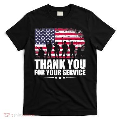 Thank You For Your Service Veteran Day Gift T-Shirt