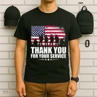 Thank You For Your Service Veteran Day Gift T-Shirt thumb 6