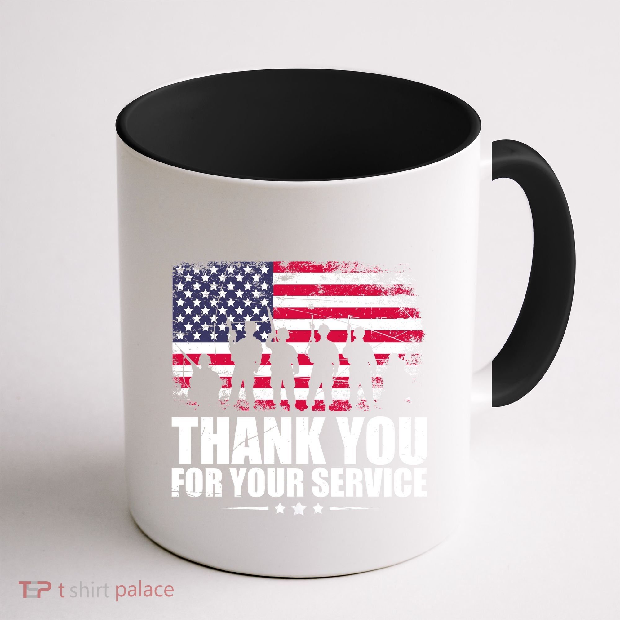 Thank You For Your Service Veteran Day Gift Coffee Mug