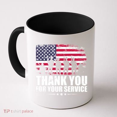 Thank You For Your Service Veteran Day Gift Coffee Mug