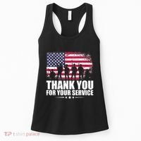 Thank You For Your Service Veteran Day Gift Women's Tank Top thumb 0