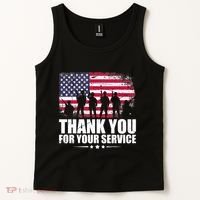 Thank You For Your Service Veteran Day Gift Tank Top thumb 2