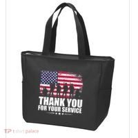 Thank You For Your Service Veteran Day Gift Tote Bag thumb 3