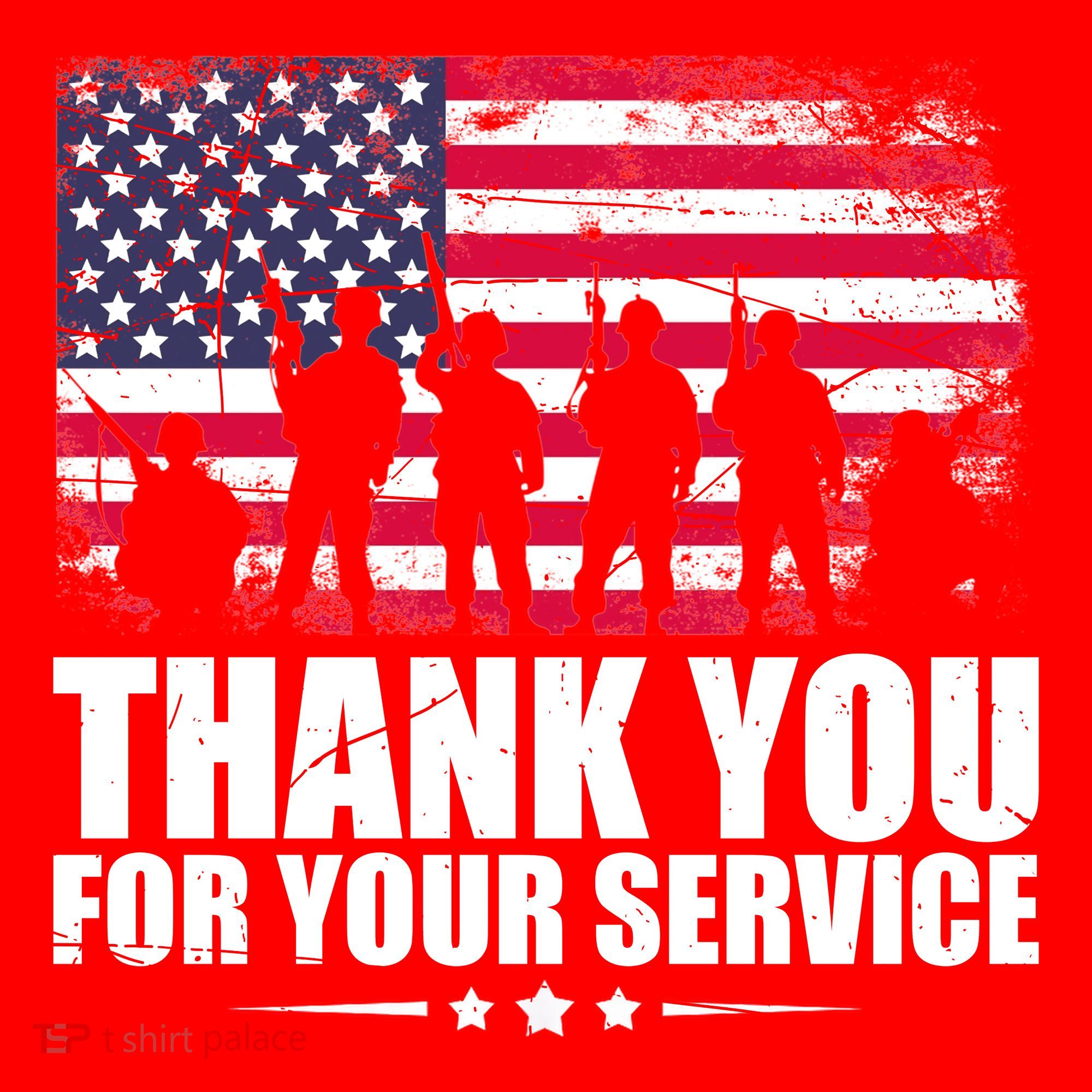 Thank You For Your Service Veteran Day Gift Santa Hat