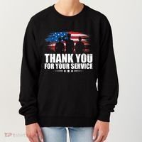 Thank You For Your Service Veteran Day Gift Women's Sweatshirt thumb 0