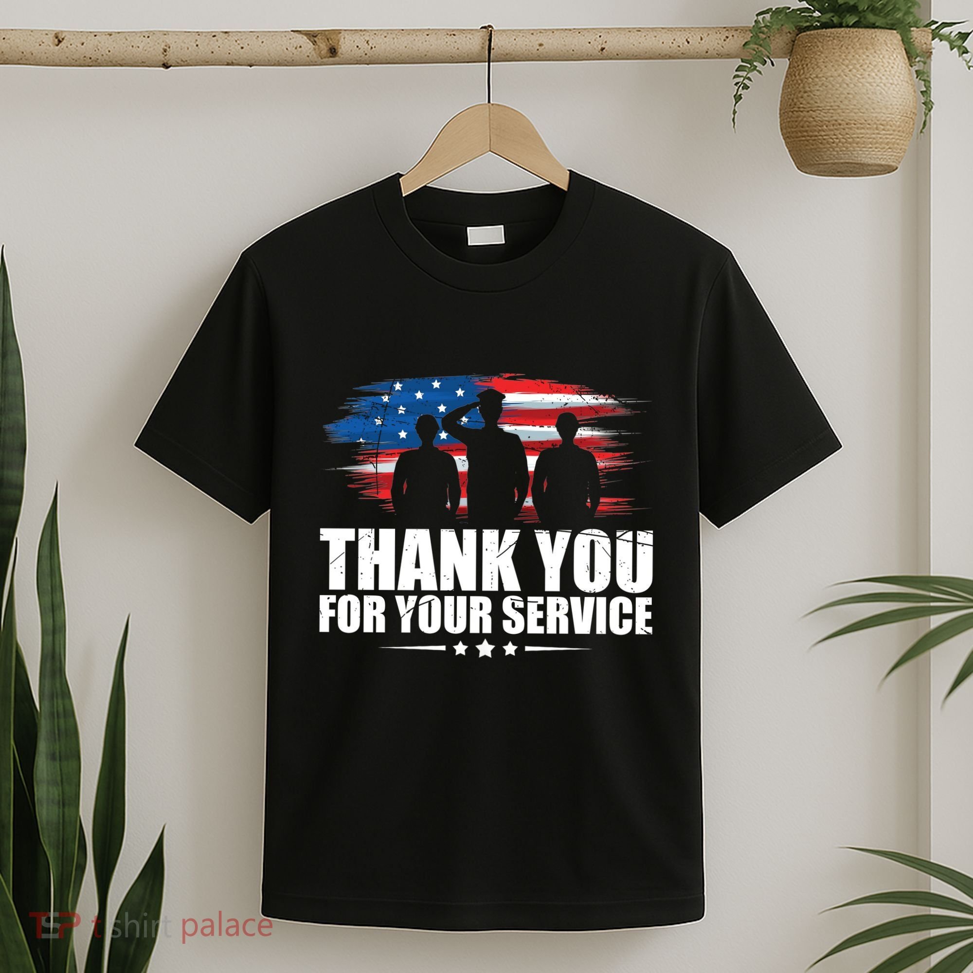 Thank You For Your Service Veteran Day Gift T-Shirt