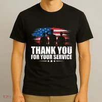 Thank You For Your Service Veteran Day Gift T-Shirt thumb 3