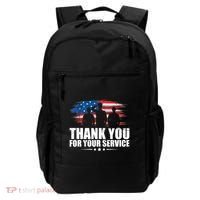 Thank You For Your Service Veteran Day Gift Backpack thumb 0