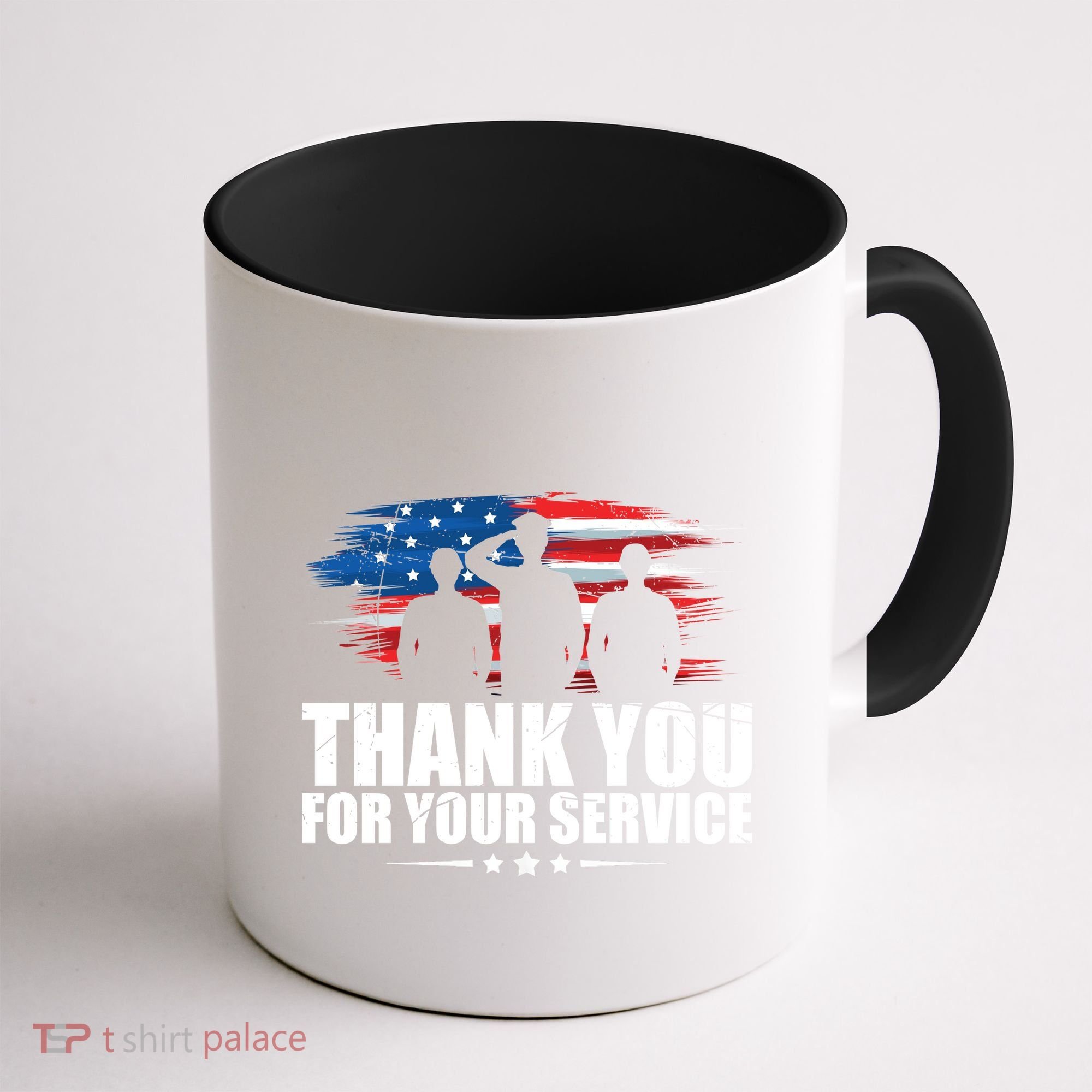 Thank You For Your Service Veteran Day Gift Coffee Mug