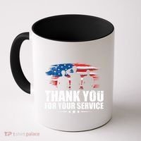 Thank You For Your Service Veteran Day Gift Coffee Mug thumb 0