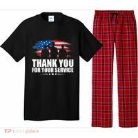 Thank You For Your Service Veteran Day Gift Pajama Set thumb 0