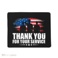 Thank You For Your Service Veteran Day Gift Mousepad thumb 0