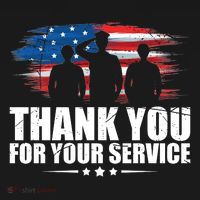 Thank You For Your Service Veteran Day Gift Mousepad thumb 1
