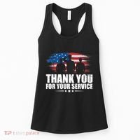 Thank You For Your Service Veteran Day Gift Women's Tank Top thumb 0