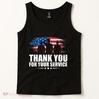 Thank You For Your Service Veteran Day Gift Tank Top thumb 2