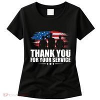 Thank You For Your Service Veteran Day Gift Women's T-Shirt thumb 0