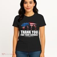 Thank You For Your Service Veteran Day Gift Women's T-Shirt thumb 4