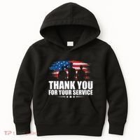 Thank You For Your Service Veteran Day Gift Kids Hoodie thumb 0