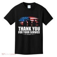 Thank You For Your Service Veteran Day Gift Kids T-Shirt thumb 0