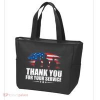 Thank You For Your Service Veteran Day Gift Tote Bag thumb 3