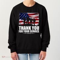 Thank You For Your Service Veteran Day Gift Women's Sweatshirt thumb 0
