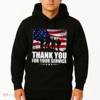 Thank You For Your Service Veteran Day Gift Hoodie thumb 2