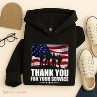 Thank You For Your Service Veteran Day Gift Hoodie thumb 4