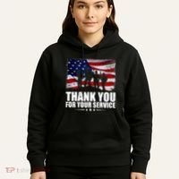 Thank You For Your Service Veteran Day Gift Hoodie thumb 5
