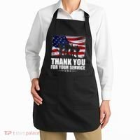Thank You For Your Service Veteran Day Gift Apron thumb 2