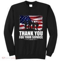 Thank You For Your Service Veteran Day Gift Sweatshirt thumb 0
