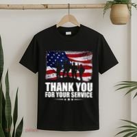 Thank You For Your Service Veteran Day Gift T-Shirt thumb 2
