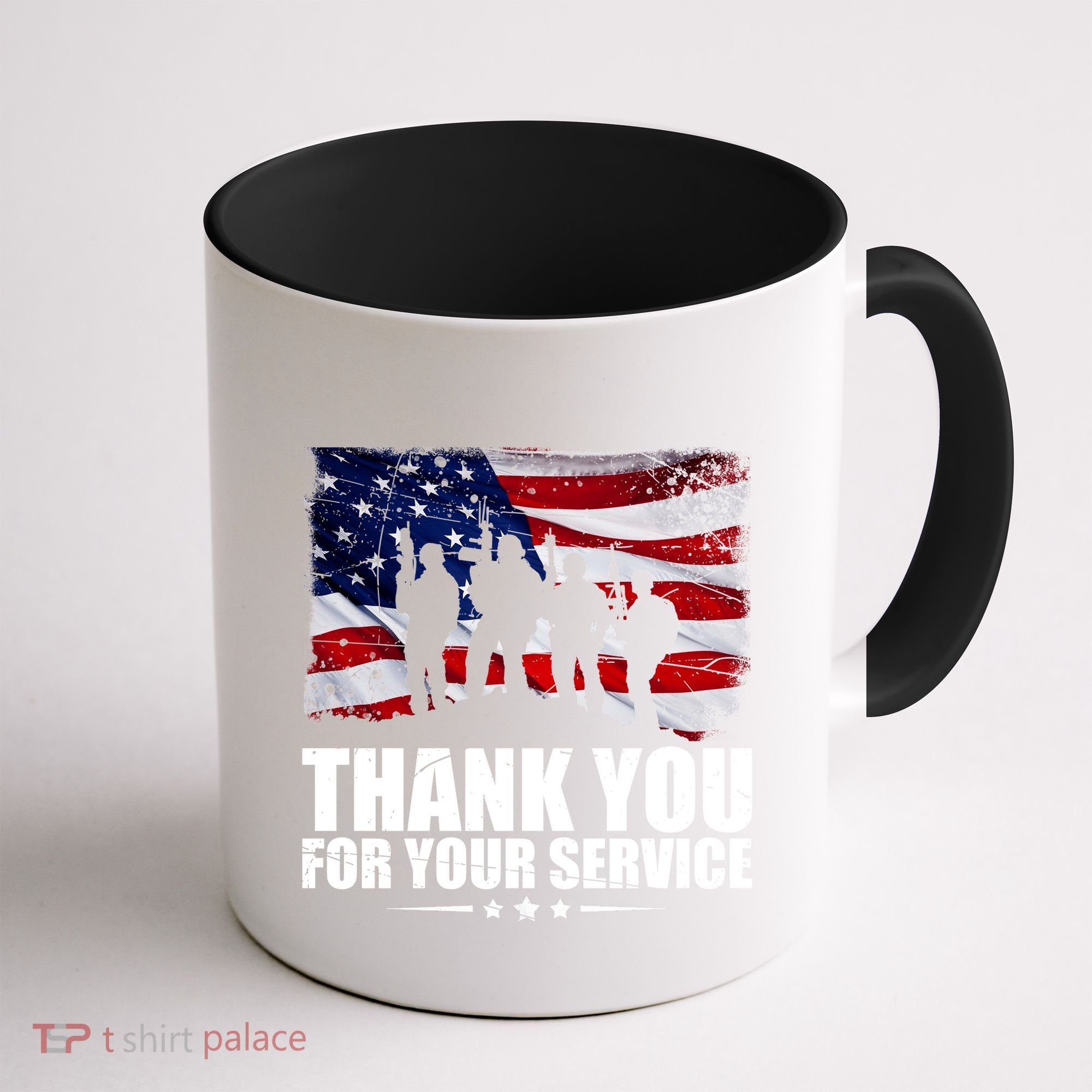 Thank You For Your Service Veteran Day Gift Coffee Mug