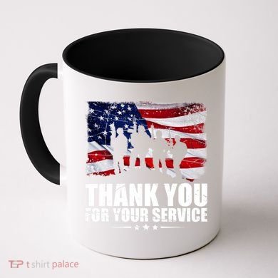 Thank You For Your Service Veteran Day Gift Coffee Mug