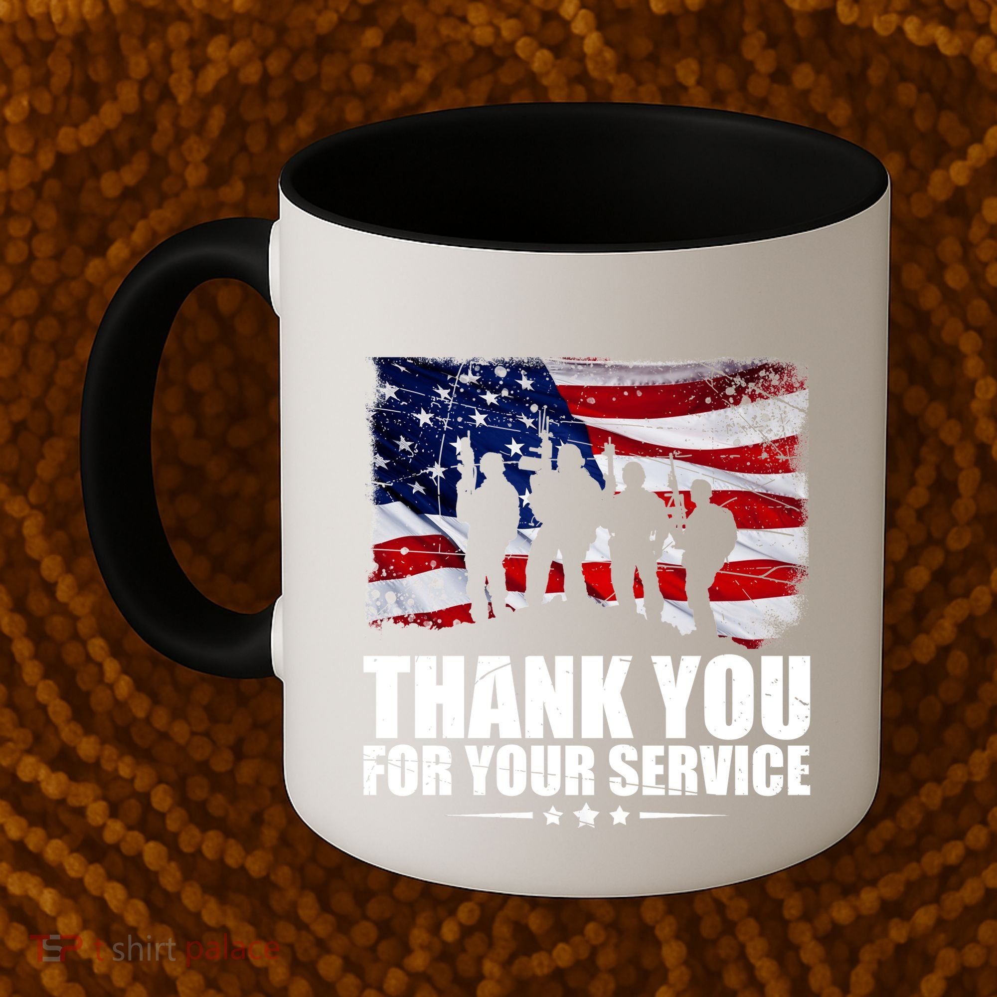 Thank You For Your Service Veteran Day Gift Coffee Mug