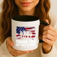 Thank You For Your Service Veteran Day Gift Coffee Mug thumb 3